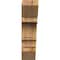 Ekena Millwork Balboa Slat Rough Sawn Bracket, Western Red Cedar, 4"W x 16"D x 16"H BKT04X16X16BOA06RWR - alternate 3